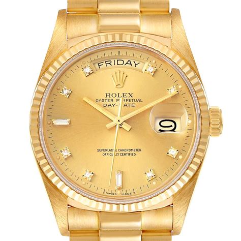 2023 gold rolex presidential|Rolex yellow gold watch.